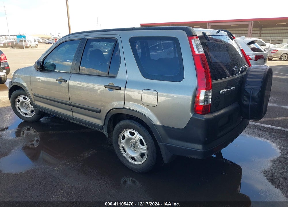2006 HONDA CR-V LX VIN: JHLRD68536C006206