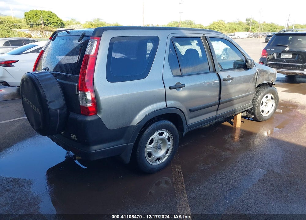 2006 HONDA CR-V LX VIN: JHLRD68536C006206