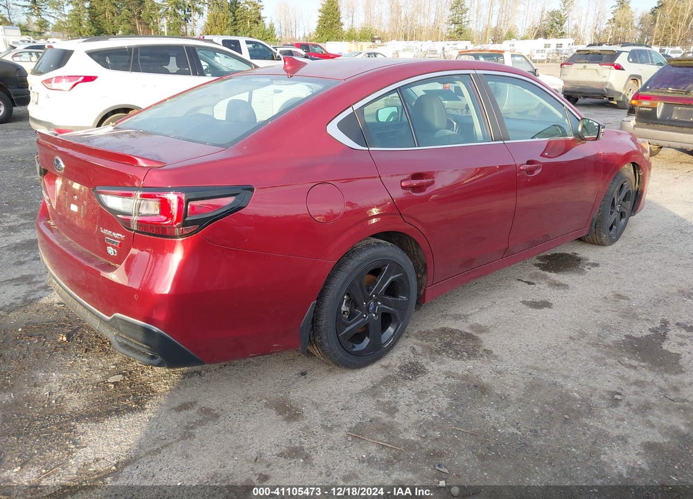 2020 SUBARU LEGACY SPORT VIN: 4S3BWAG64L3016700