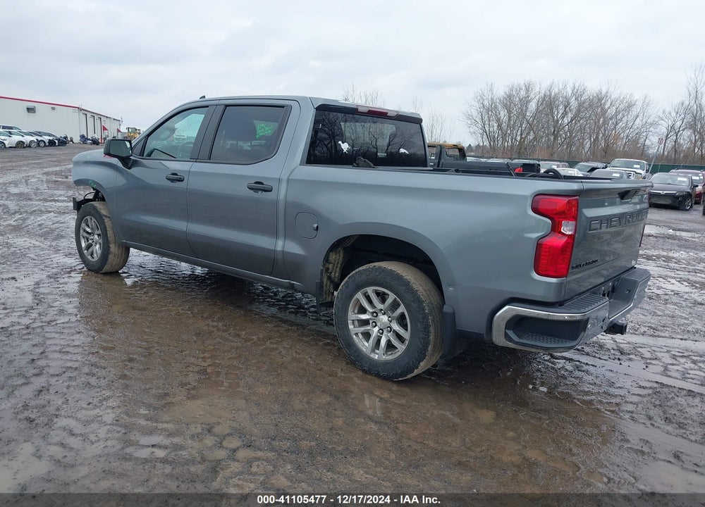 2021 CHEVROLET SILVERADO 1500 4WD SHORT BED WT VIN: 3GCUYAEF6MG288489
