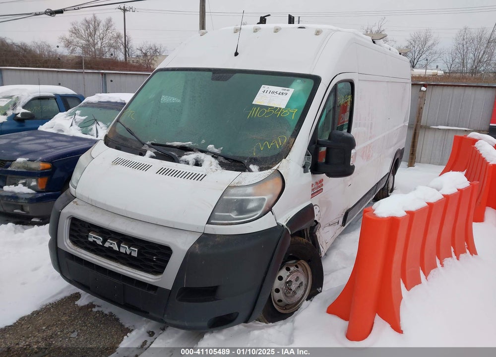 2020 RAM PROMASTER 2500 HIGH ROOF 159 WB VIN: 3C6TRVDG1LE119976
