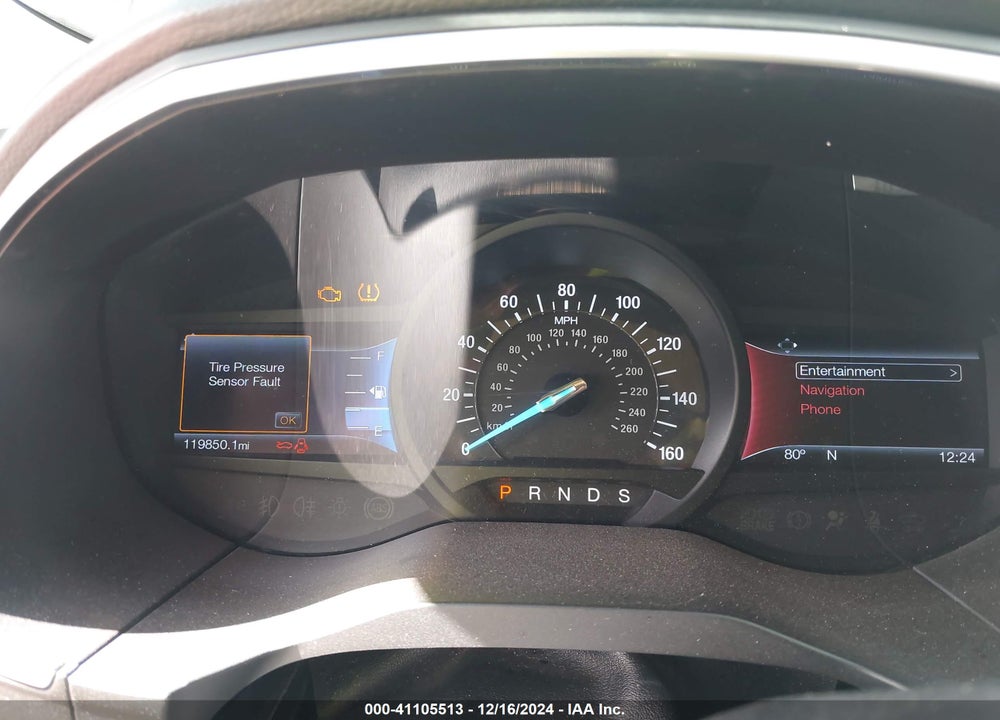 2016 FORD EDGE TITANIUM VIN: 2FMPK3K97GBB30125