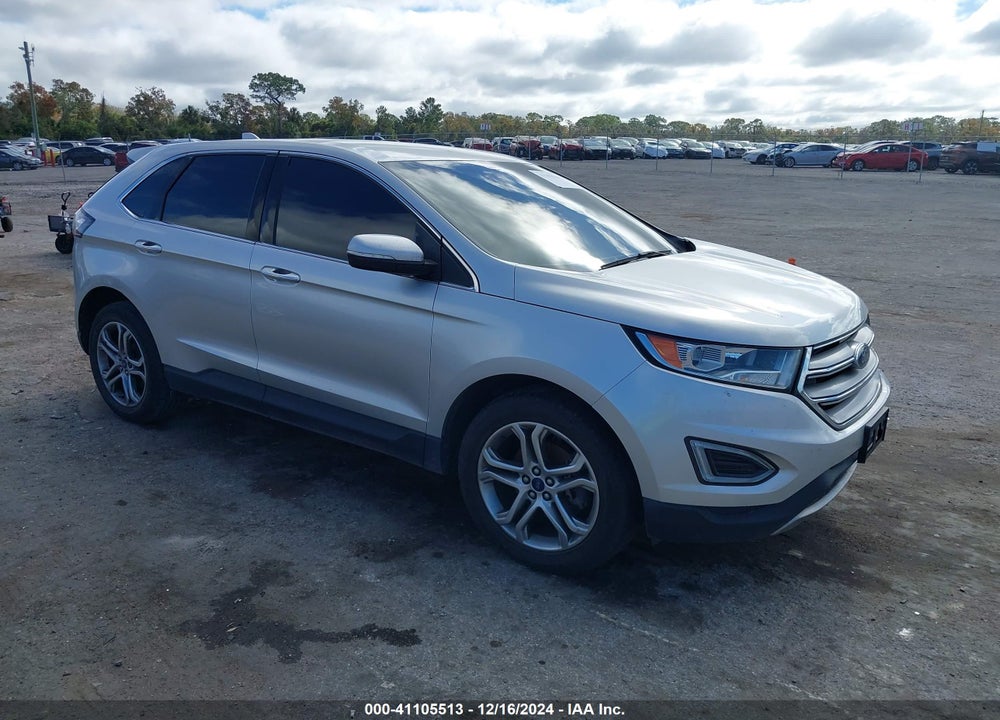 2016 FORD EDGE TITANIUM VIN: 2FMPK3K97GBB30125