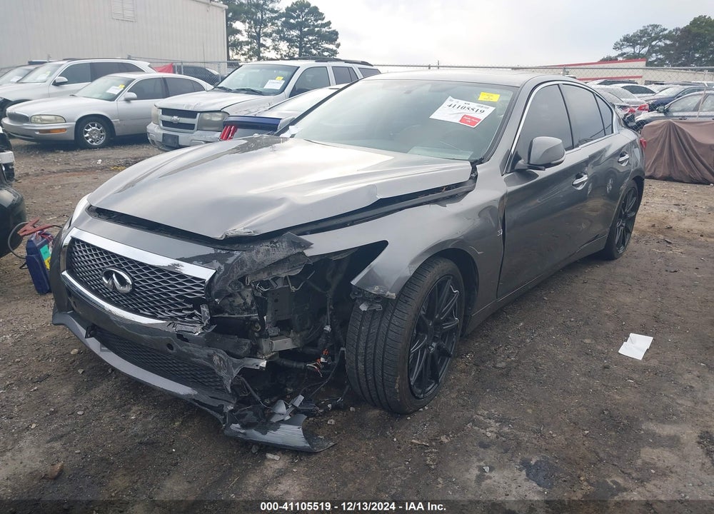 2015 INFINITI Q50 SPORT VIN: JN1BV7ARXFM402693