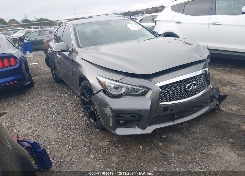 2015 INFINITI Q50 SPORT VIN: JN1BV7ARXFM402693