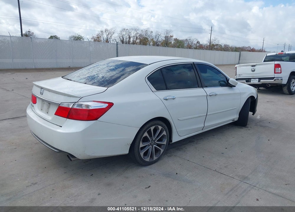 2014 HONDA ACCORD SPORT VIN: 1HGCR2F50EA133765
