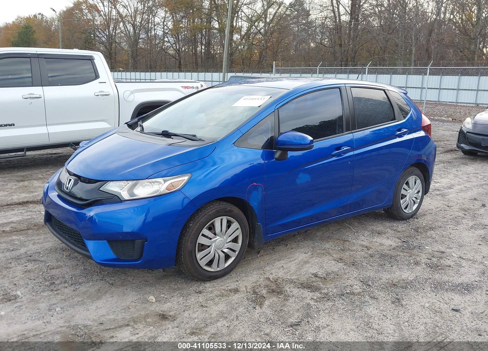 2017 HONDA FIT LX VIN: JHMGK5H54HS022894