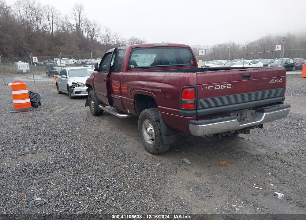 2000 DODGE RAM 1500 ST VIN: 3B7HF12ZXYG125551