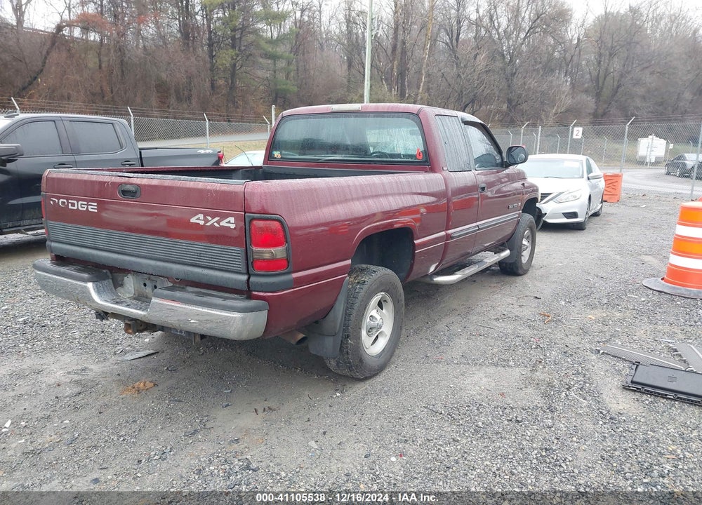 2000 DODGE RAM 1500 ST VIN: 3B7HF12ZXYG125551