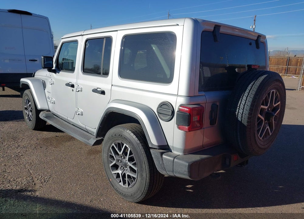 2024 JEEP WRANGLER 4-DOOR SAHARA 4X4 VIN: 1C4PJXEN9RW129342