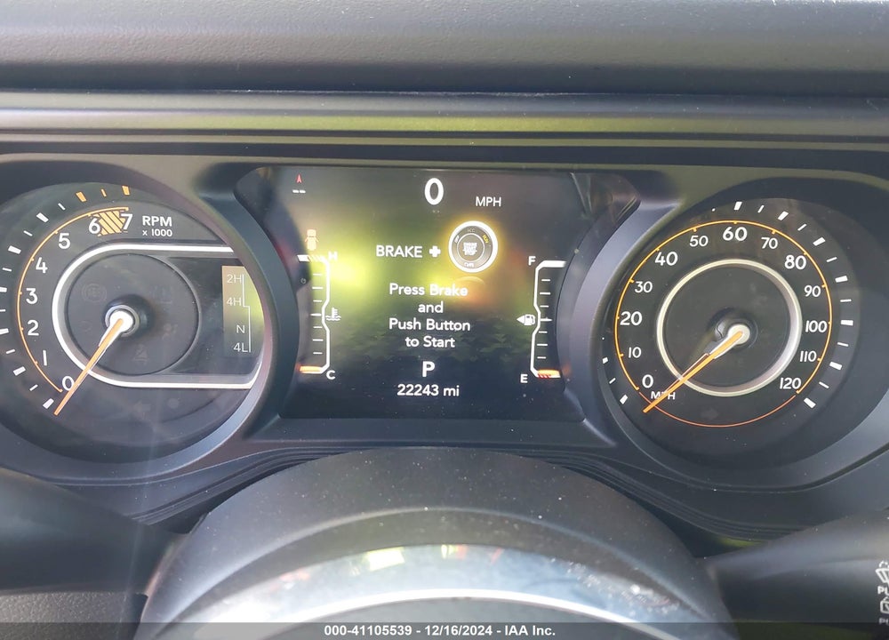 2024 JEEP WRANGLER 4-DOOR SAHARA 4X4 VIN: 1C4PJXEN9RW129342