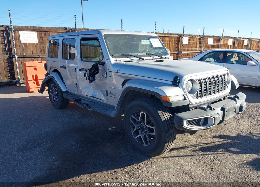 2024 JEEP WRANGLER 4-DOOR SAHARA 4X4 VIN: 1C4PJXEN9RW129342