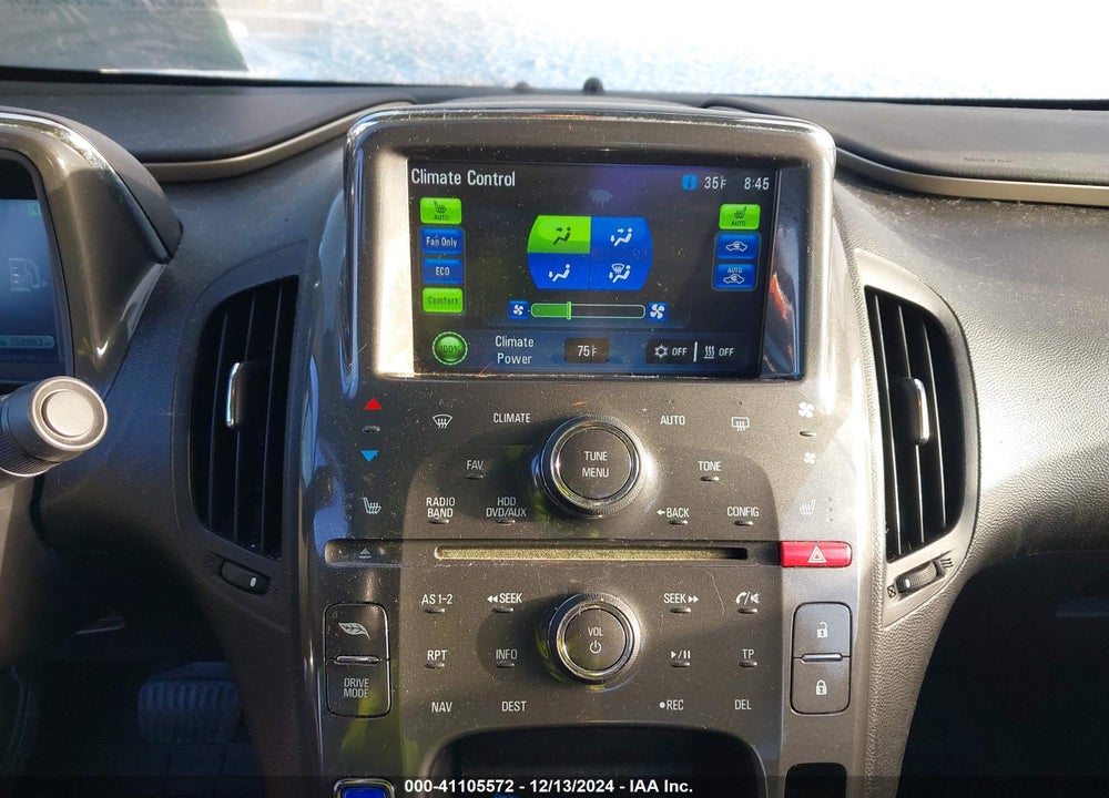2012 CHEVROLET VOLT VIN: 1G1RD6E49CU112442