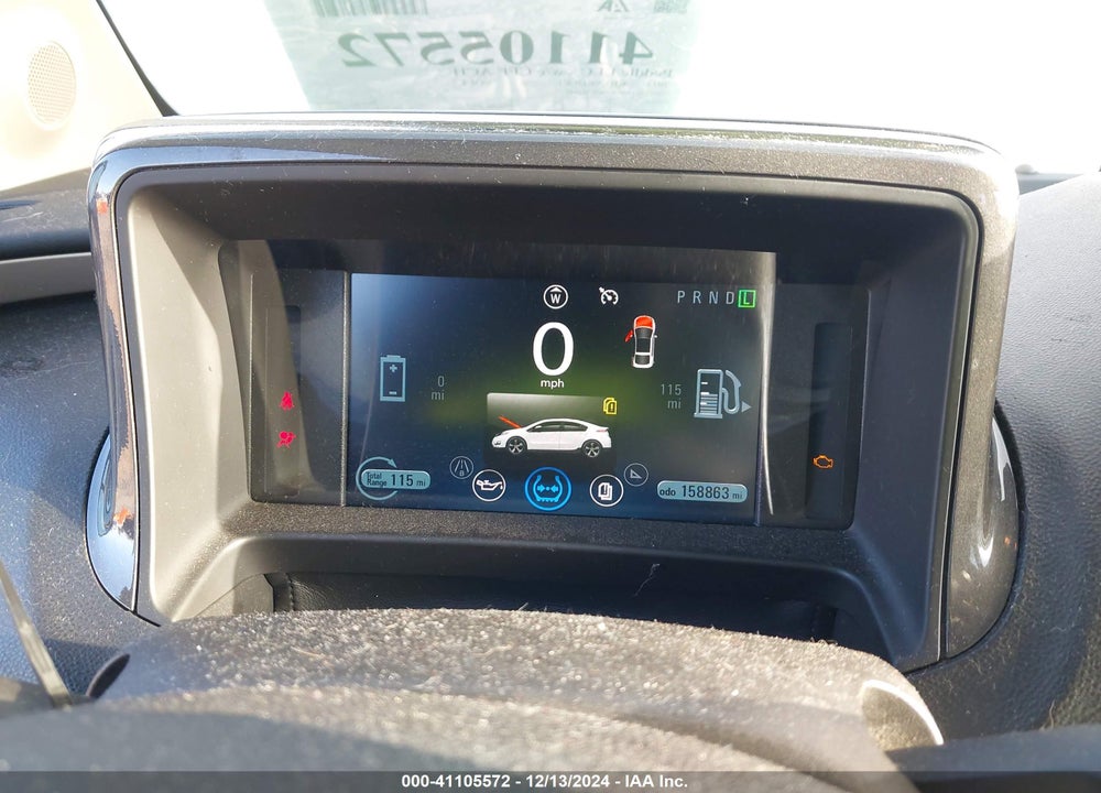2012 CHEVROLET VOLT VIN: 1G1RD6E49CU112442