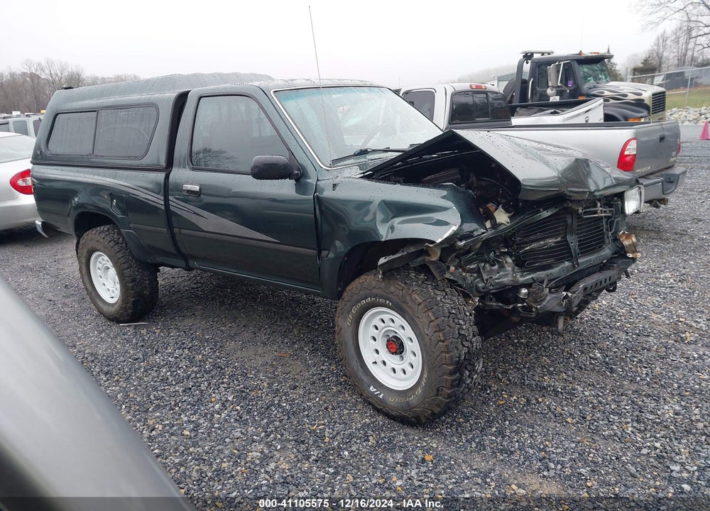 1993 TOYOTA PICKUP 1/2 TON SHORT WHLBSE DX VIN: 4TARN01P2PZ098969