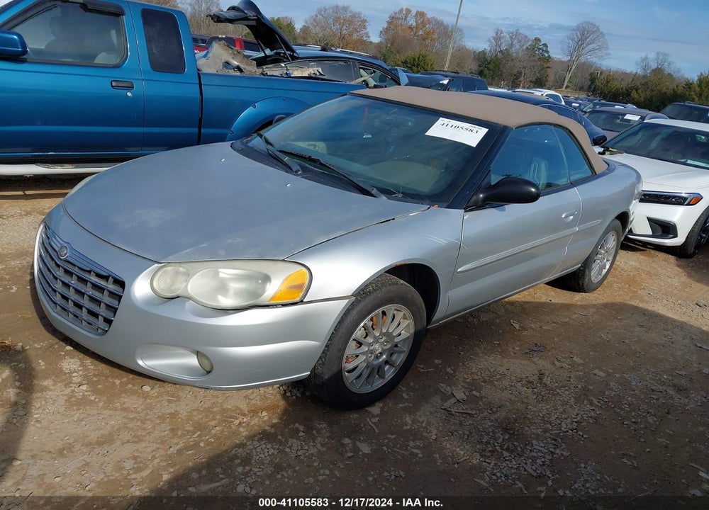 2006 CHRYSLER SEBRING TOURING VIN: 1C3EL55R06N285204