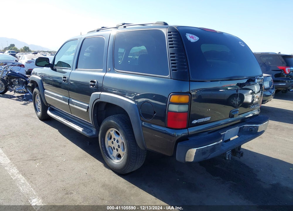 2004 CHEVROLET TAHOE LT VIN: 1GNEK13Z74J198082
