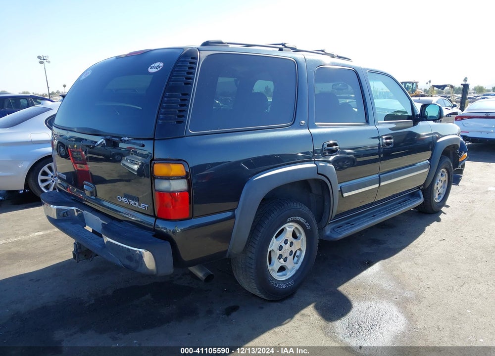 2004 CHEVROLET TAHOE LT VIN: 1GNEK13Z74J198082