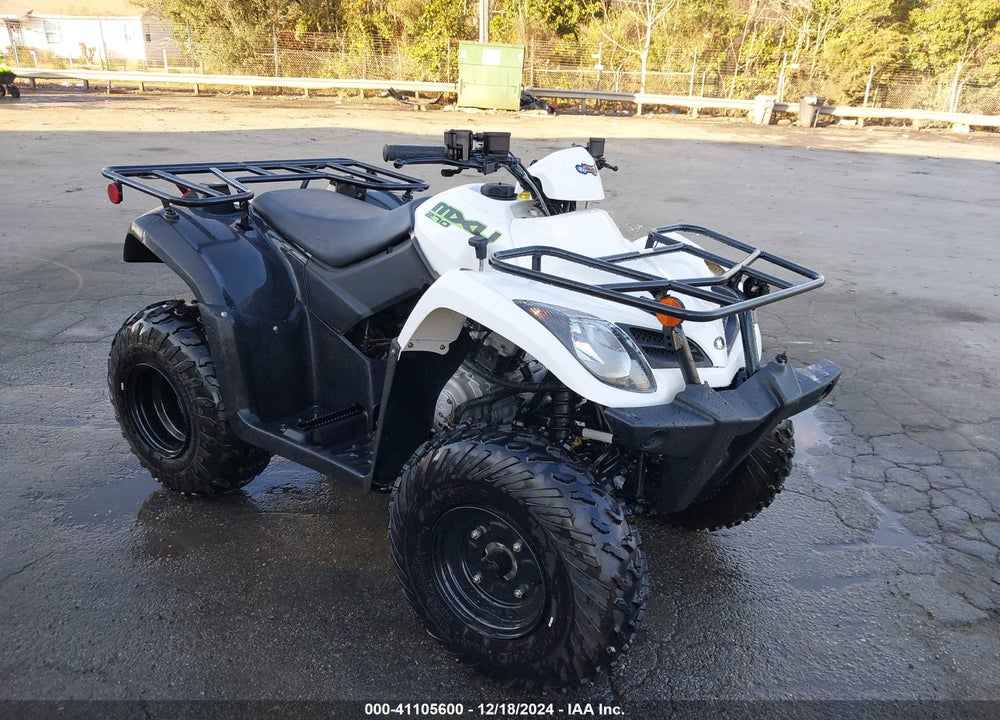 2021 KYMCO USA INC MXU 270 VIN: RFBLM20C8MB790587
