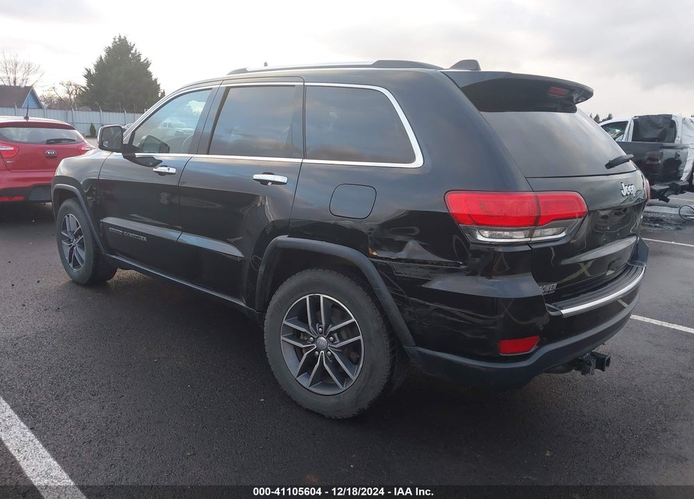 2017 JEEP GRAND CHEROKEE LIMITED 4X2 VIN: 1C4RJEBG5HC925413