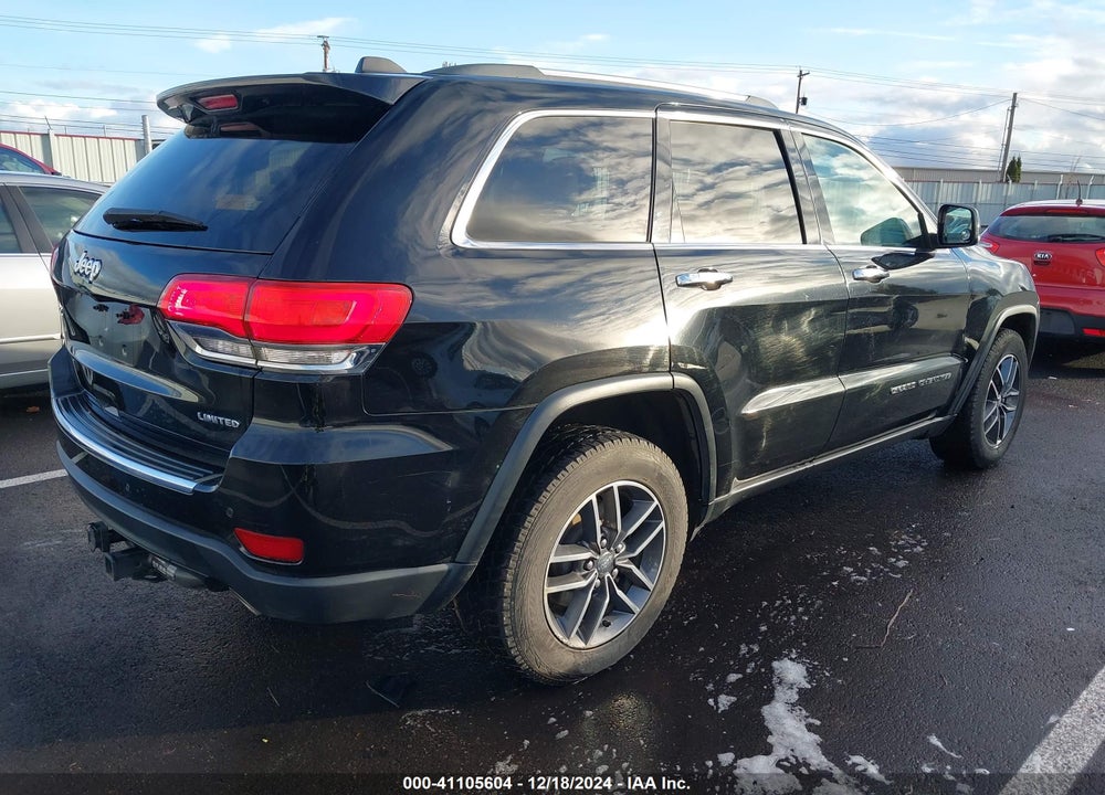 2017 JEEP GRAND CHEROKEE LIMITED 4X2 VIN: 1C4RJEBG5HC925413