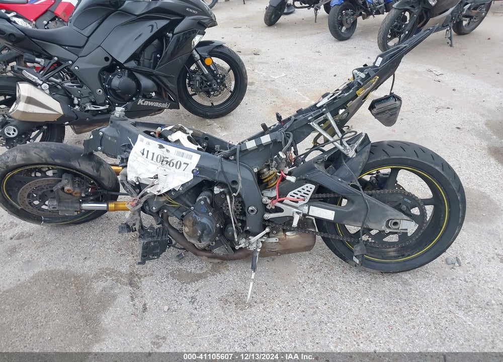 2008 YAMAHA YZFR6 VIN: JYARJ16E58A007265