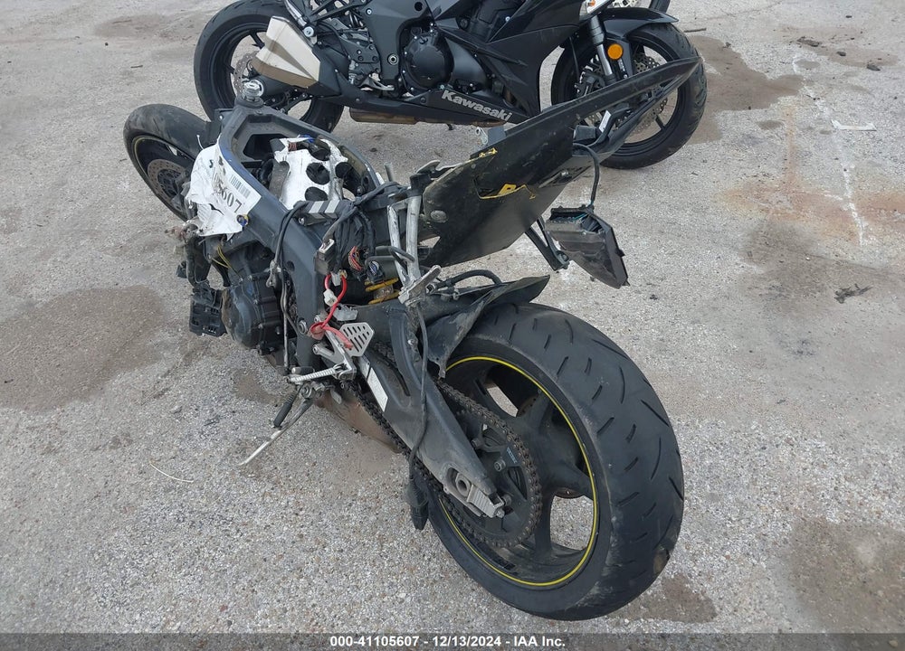 2008 YAMAHA YZFR6 VIN: JYARJ16E58A007265