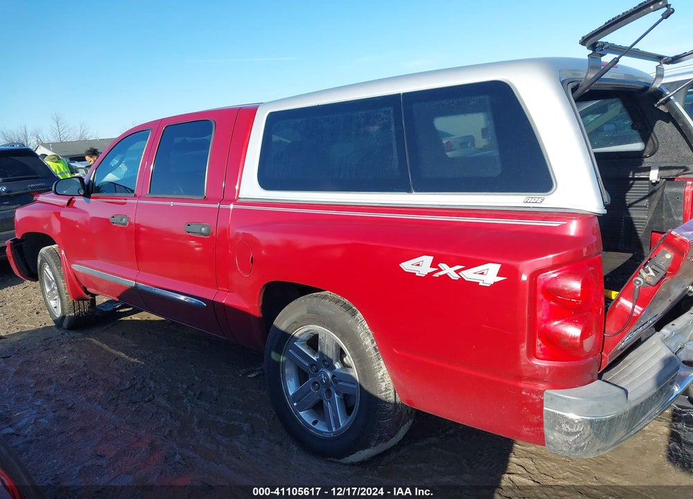 2008 DODGE DAKOTA VIN: 1D7HW58N58S602378