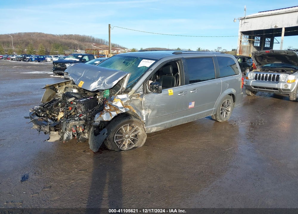 2016 DODGE GRAND CARAVAN SXT VIN: 2C4RDGCG9GR361692