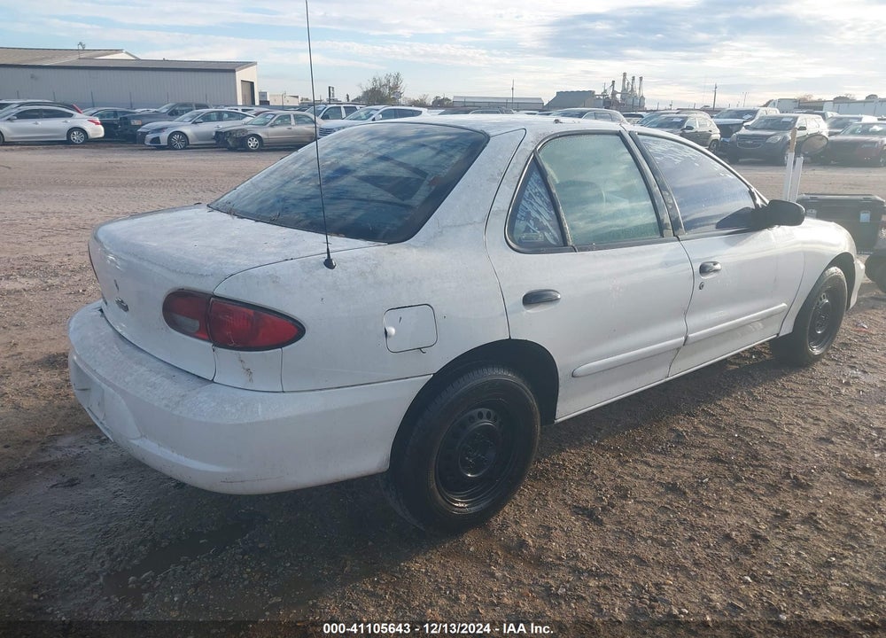 2000 CHEVROLET CAVALIER VIN: 1G1JC5241Y7374928