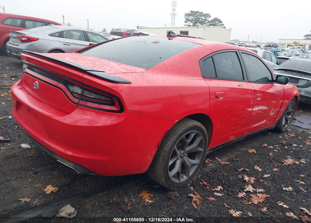 2015 DODGE CHARGER SXT VIN: 2C3CDXHG6FH826694
