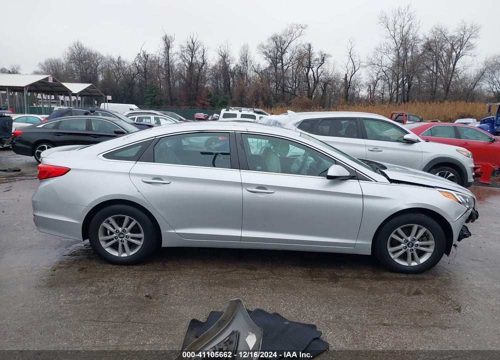 2015 HYUNDAI SONATA SE VIN: 5NPE24AF0FH086867