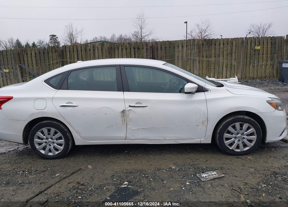 2017 NISSAN SENTRA SV VIN: 3N1AB7AP3HL675362