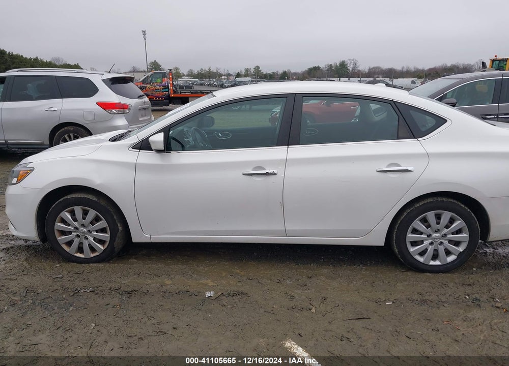 2017 NISSAN SENTRA SV VIN: 3N1AB7AP3HL675362