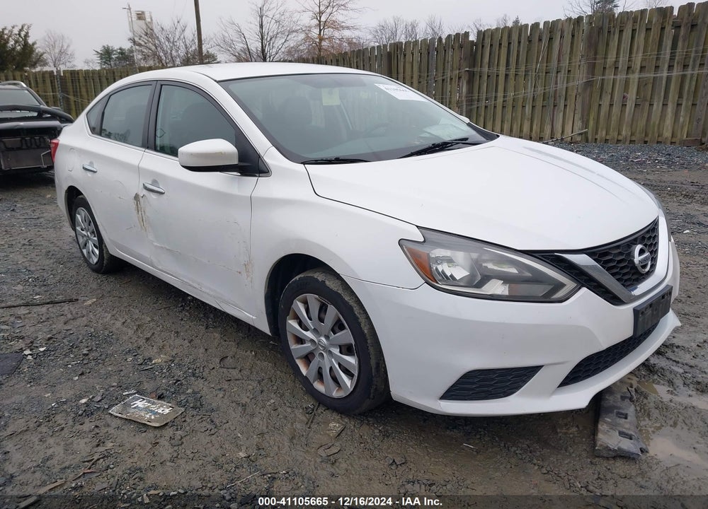 2017 NISSAN SENTRA SV VIN: 3N1AB7AP3HL675362