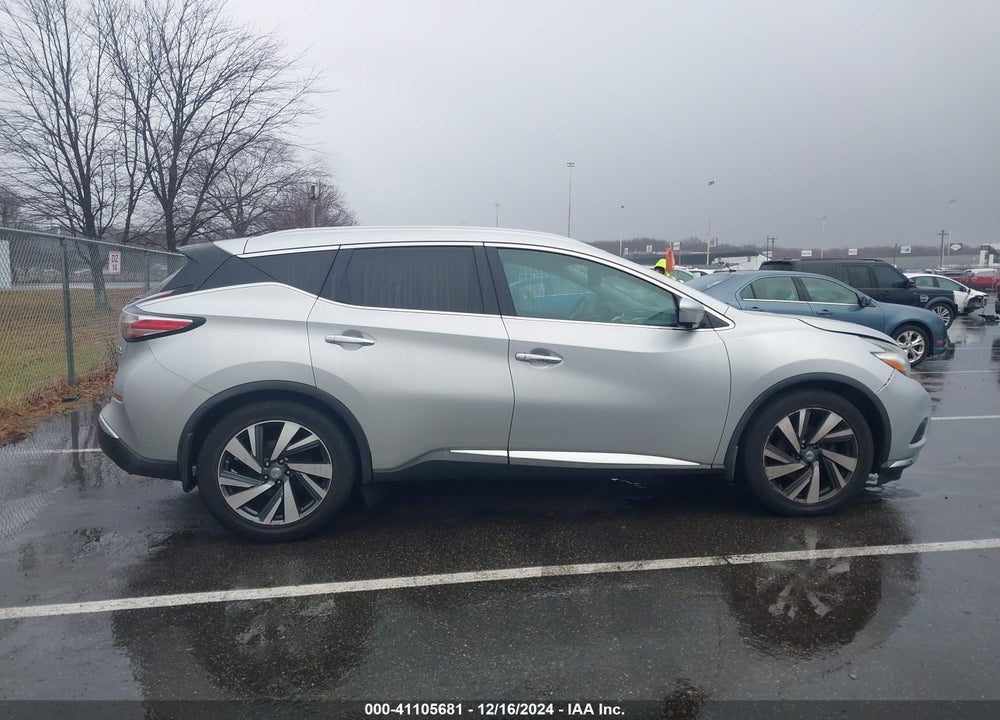 2015 NISSAN MURANO PLATINUM VIN: 5N1AZ2MH8FN209354