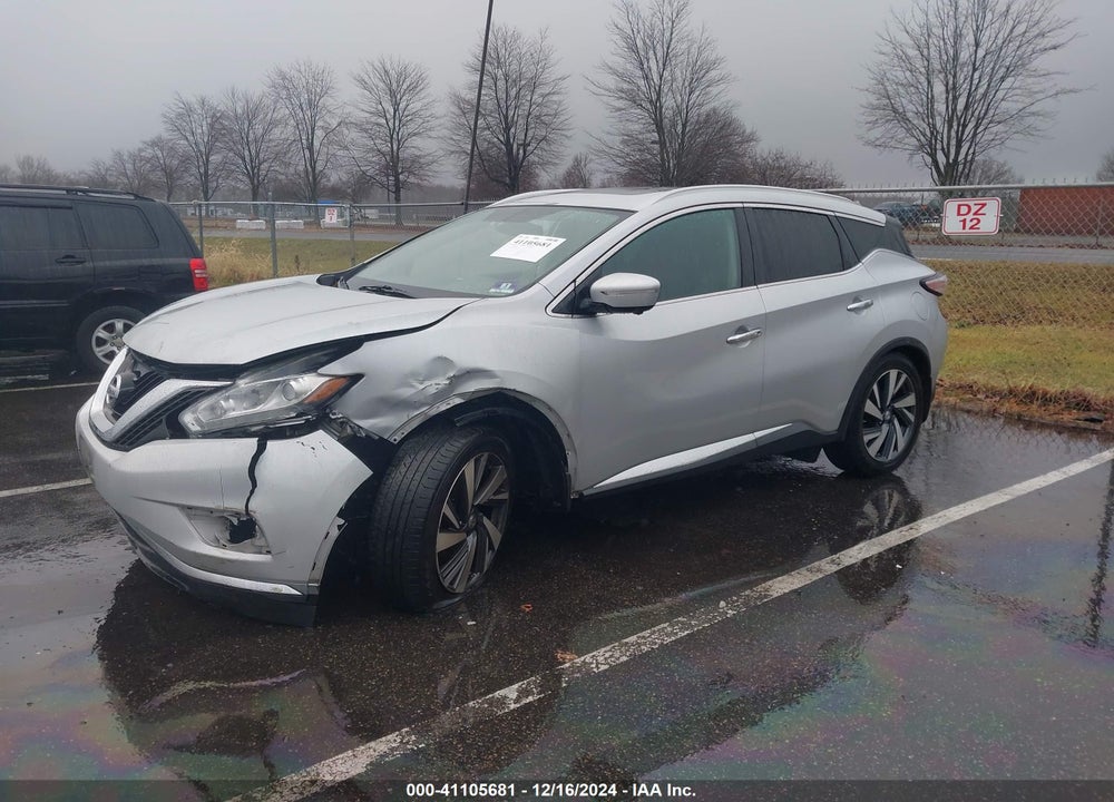 2015 NISSAN MURANO PLATINUM VIN: 5N1AZ2MH8FN209354