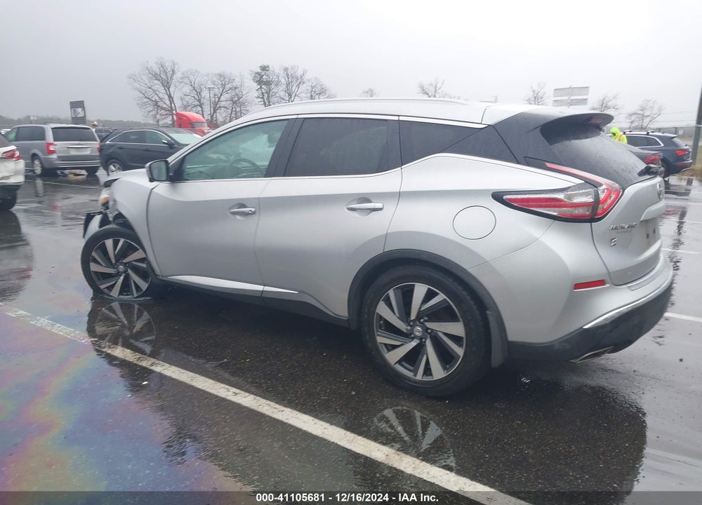 2015 NISSAN MURANO PLATINUM VIN: 5N1AZ2MH8FN209354