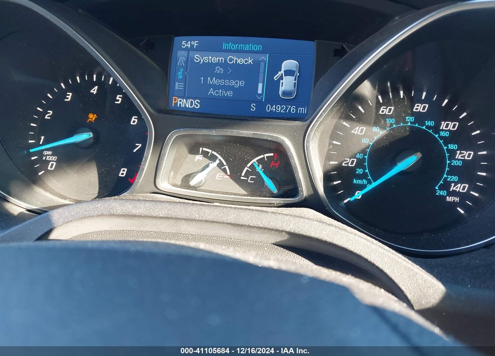 2014 FORD ESCAPE S VIN: 1FMCU0F7XEUE12332