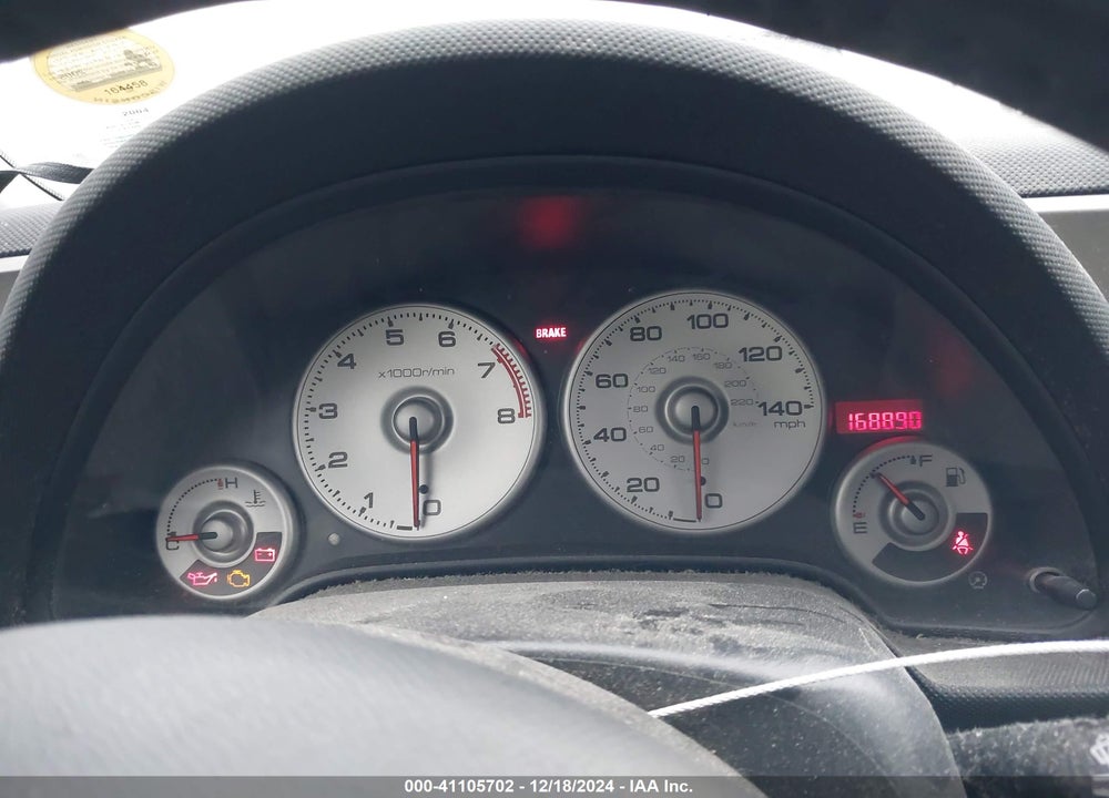 2003 ACURA RSX VIN: JH4DC538X3C006851