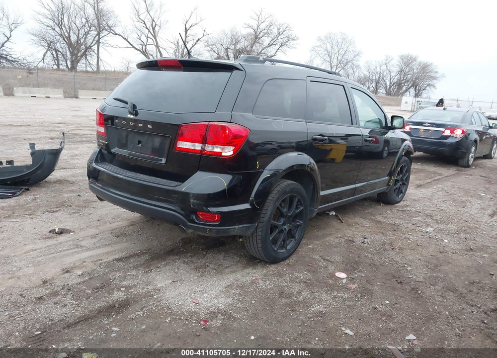 2014 DODGE JOURNEY SXT VIN: 3C4PDDBG6ET241995