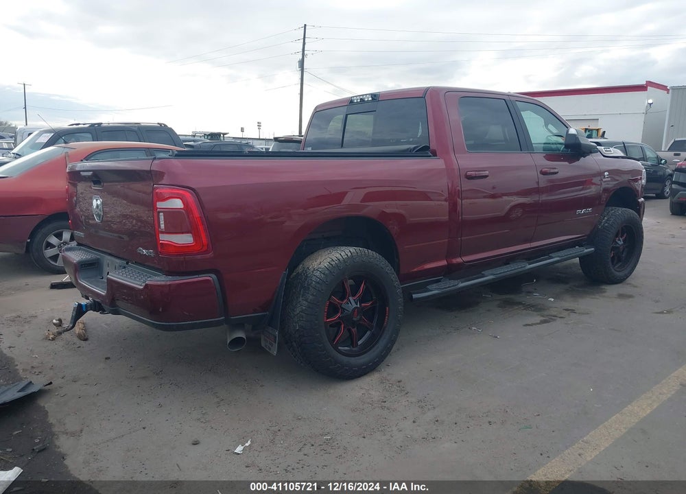 2019 RAM 2500 BIG HORN 4X4 6'4 BOX VIN: 3C6UR5DL2KG540092