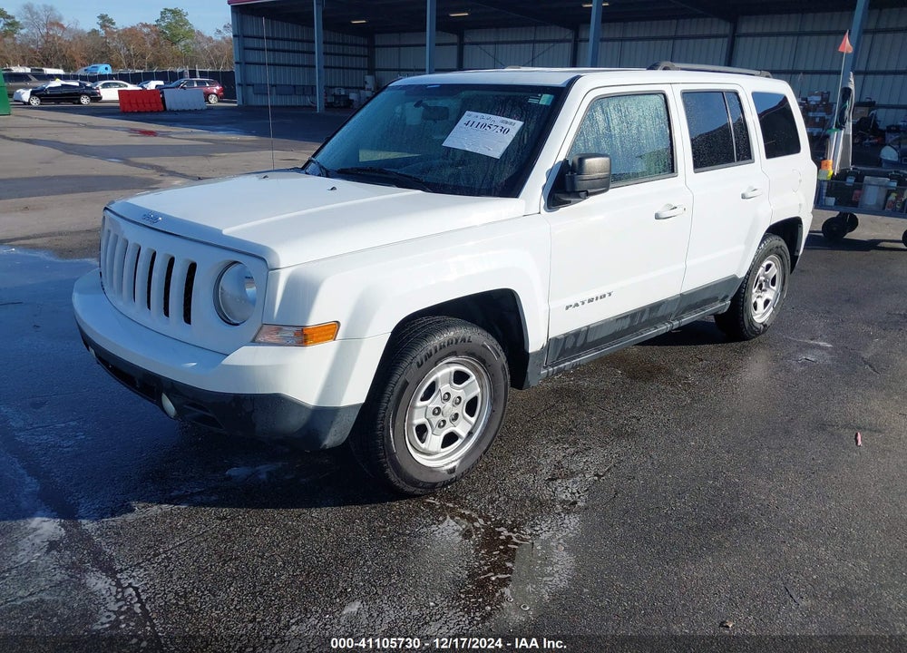 2015 JEEP PATRIOT SPORT VIN: 1C4NJPBA5FD156506