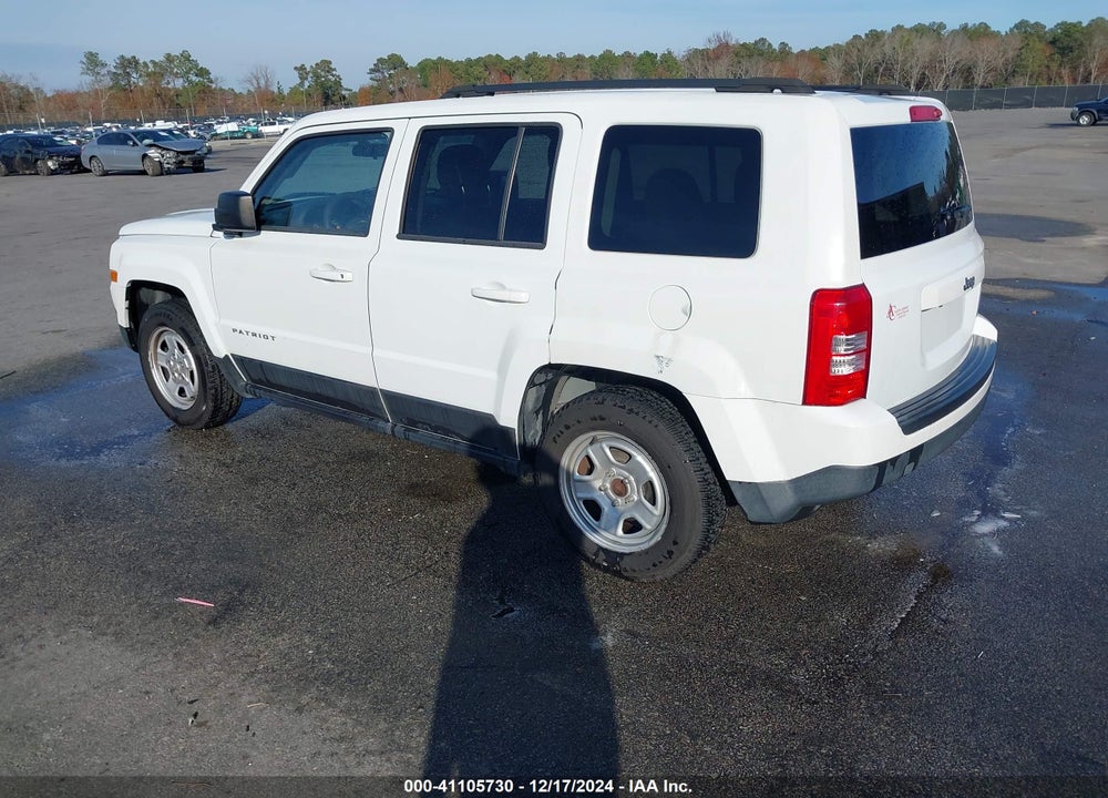 2015 JEEP PATRIOT SPORT VIN: 1C4NJPBA5FD156506