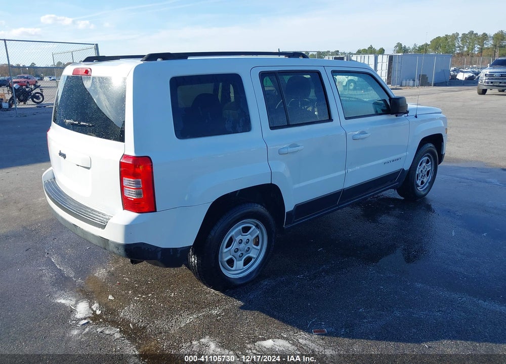2015 JEEP PATRIOT SPORT VIN: 1C4NJPBA5FD156506