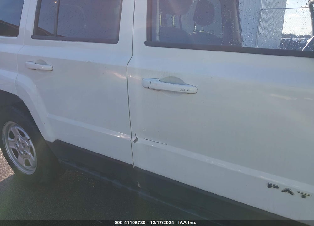 2015 JEEP PATRIOT SPORT VIN: 1C4NJPBA5FD156506