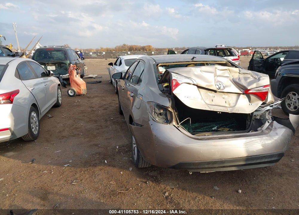 2015 TOYOTA COROLLA LE PLUS VIN: 5YFBURHE6FP206021