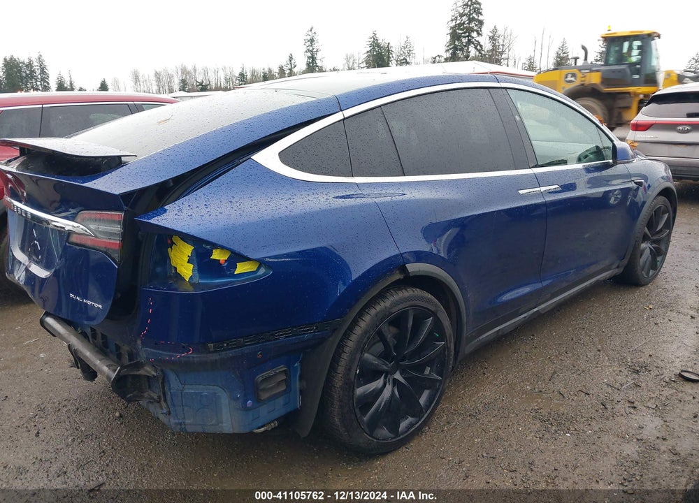 2021 TESLA MODEL X LONG RANGE DUAL MOTOR ALL-WHEEL DRIVE/LONG RANGE PLUS DUAL MOTOR ALL-WHEEL DRIVE VIN: 5YJXCAE23MF310849
