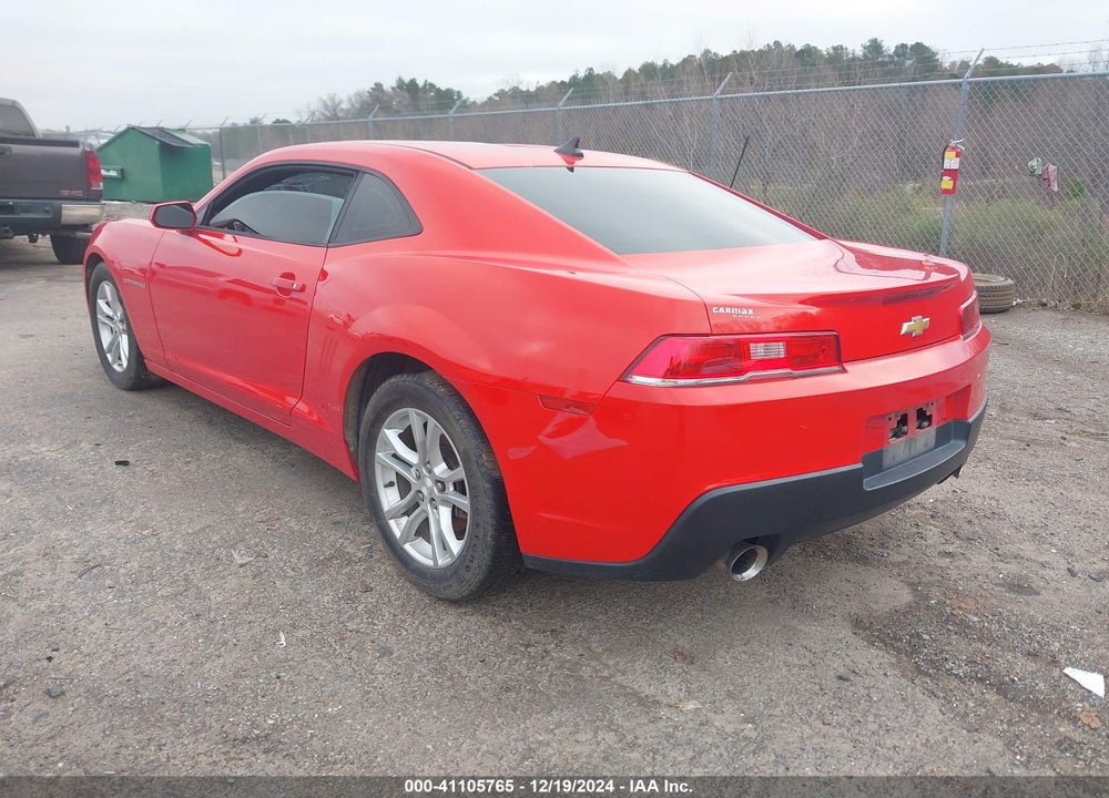 2014 CHEVROLET CAMARO 1LS VIN: 2G1FE1E30E9247271