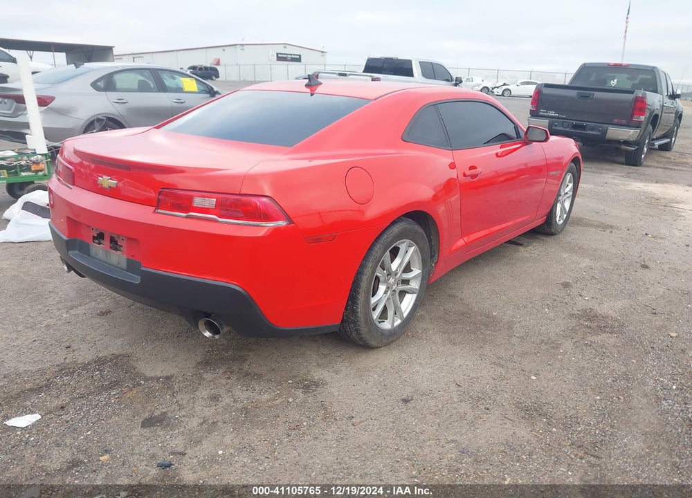 2014 CHEVROLET CAMARO 1LS VIN: 2G1FE1E30E9247271